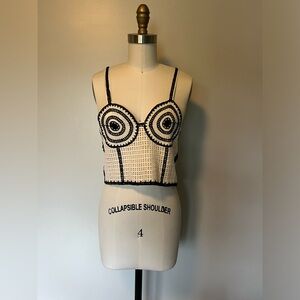 Zara NWT Crochet Top